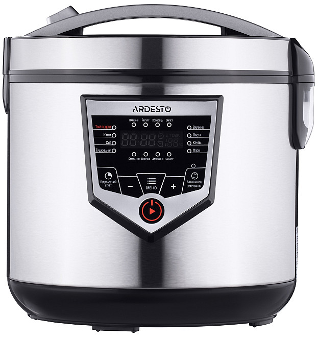 Мультиварка ARDESTO, 860Вт, чаша-4л, електронне керув., пластик, сірий Киев - изображение 1