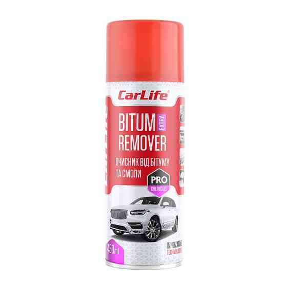 Очисник бітумних плям CarLife Bitum Remover 450мл Львів