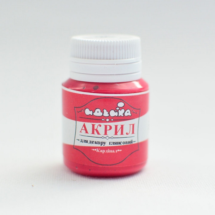 Акрил для декору "Кардинал", 20мл, шт Київ - фото 1