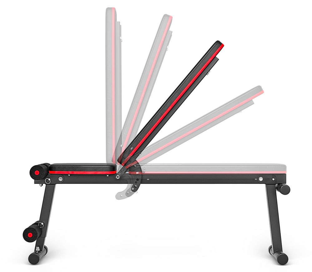 Набір Hop-Sport Premium 105кг з лавою HS-1010 Pro, штангами та гантелями Київ - фото 9