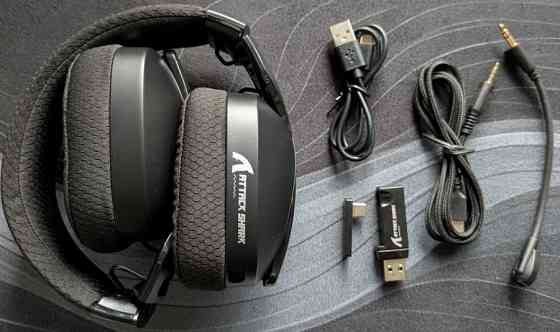 Нові ігрові навушники Attack shark L90. Київ