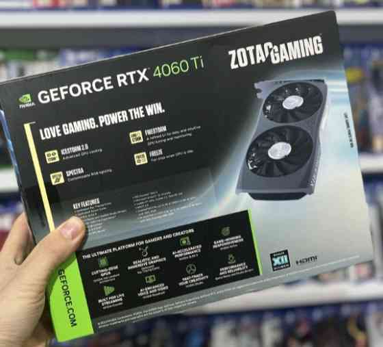 Видеокарта ZOTAC GAMING GeForce RTX 4060 ti 16gb! Київ