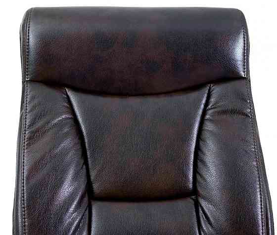 Офісне Крісло Керівника Richman Magistr Titan Dark Brown Хром М1 Tilt Коричневий Київ