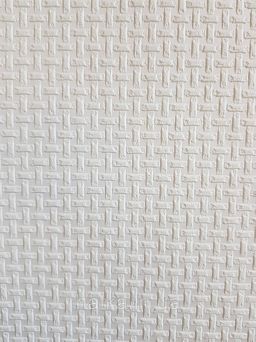 Обои под покраску виниловые на флизелине  Sintra Paint by 1.06x25 м под рогожку структурные белые 677902 Киев - изображение 6