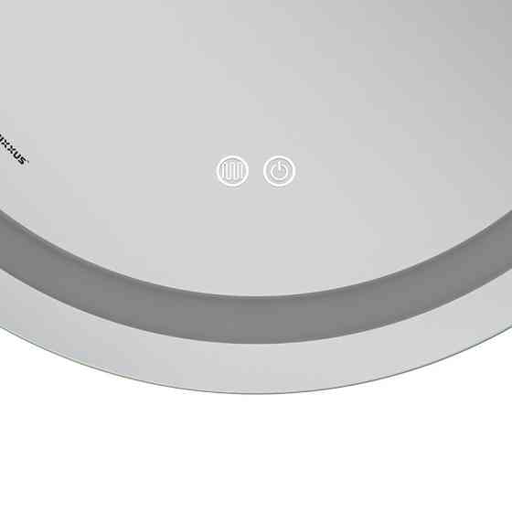 Дзеркало Mixxus Premium ELLIPSE MV05-80x70-Reverse з Led Touch, Anti-fog, димером (3-6,5kK) (MP6643) Київ