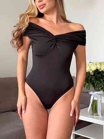 Жіночий стильний елегантний боді трикотаж масло Одеса