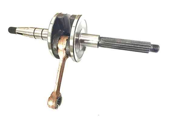 Колінвал 2T Стелс  50 (1E40QMB, p-12mm) (з підшипниками) Мукачево