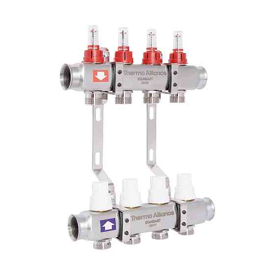 Колектор із витратами Thermo Alliance Standart 1" 4 виходи SD0044 Київ