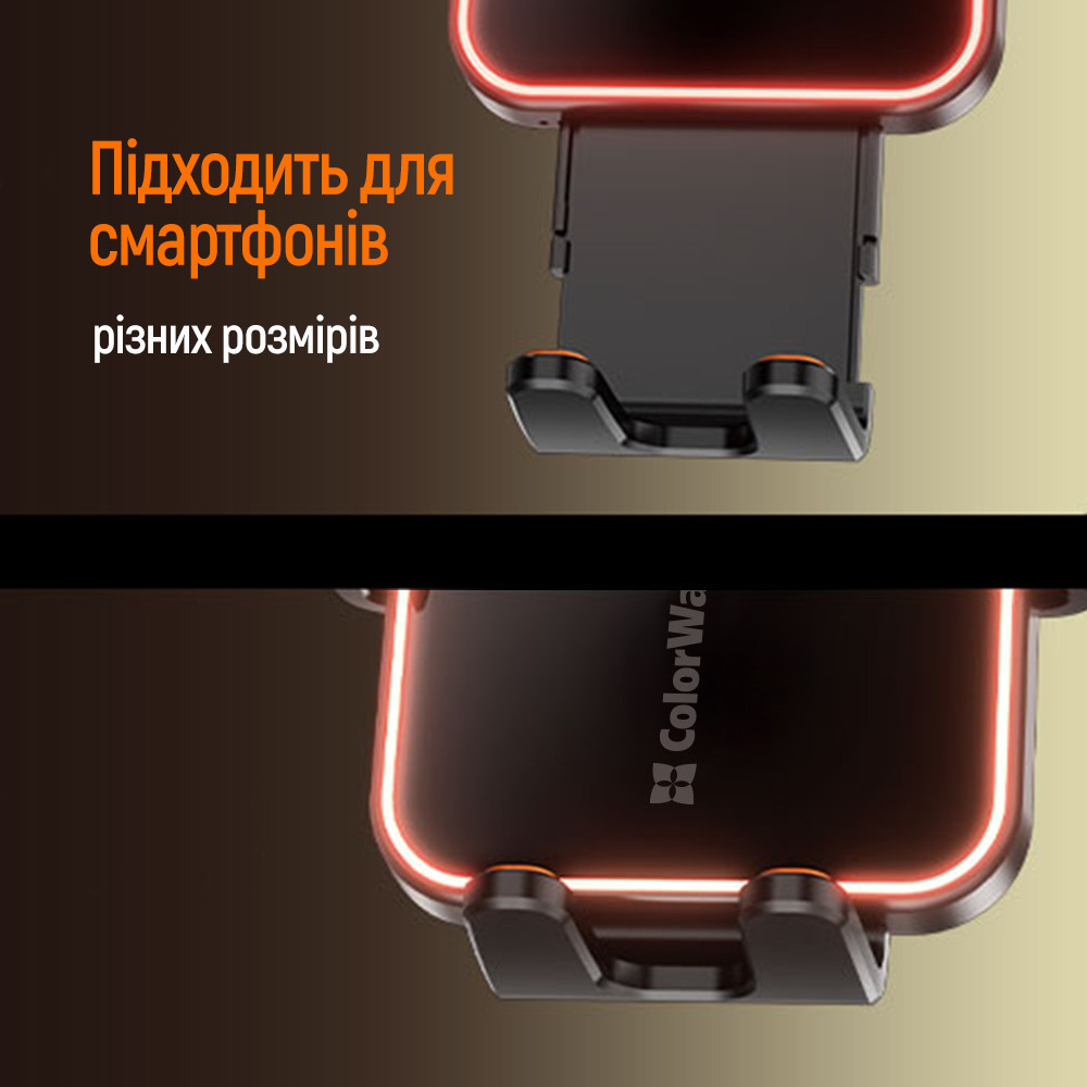 Бездротовий зарядний пристрій ColorWay Ultra-mini 15 W Black (CW-CHAW069Q-BK) ( 22169 ) Харьков - изображение 7