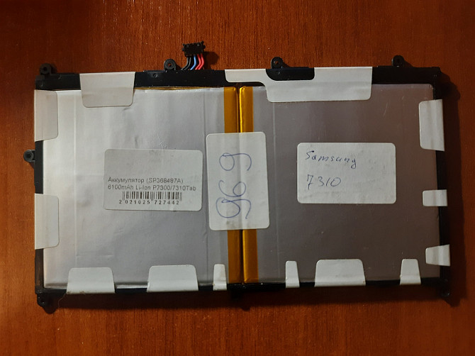 Акумулятор батарея SP368487A Samsung Galaxy Tab 8.9 GT-P7310 з розборки Дніпро - фото 3
