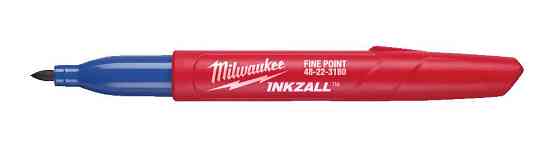 Маркер для будмайданчика INKZALL тонкий синій Одесса