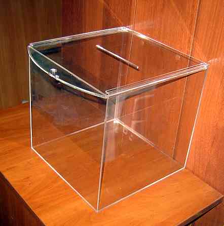 Скринька для пожертвувань EKOSTAR 300х300х300 Київ