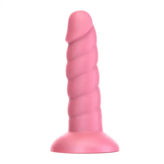 Фаллоимитатор Fantasy by Addiction Unicorn Dildo 5.5” Pink, вибропуля в подарок Львов