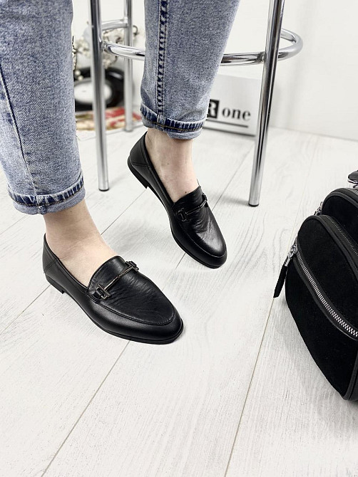 RONE Туфлі жіночі RONE 1056 чорні (весна-осінь, шкіра натуральна) (2669) Коломыя - изображение 6