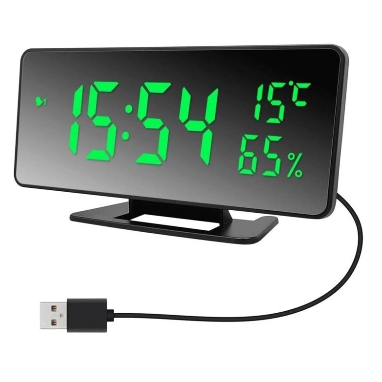 Стильные электронные часы с подсветкой LED, Настольные часы с большими цифрами Светодиодное табло PS-26 Ивано-Франковск - изображение 3