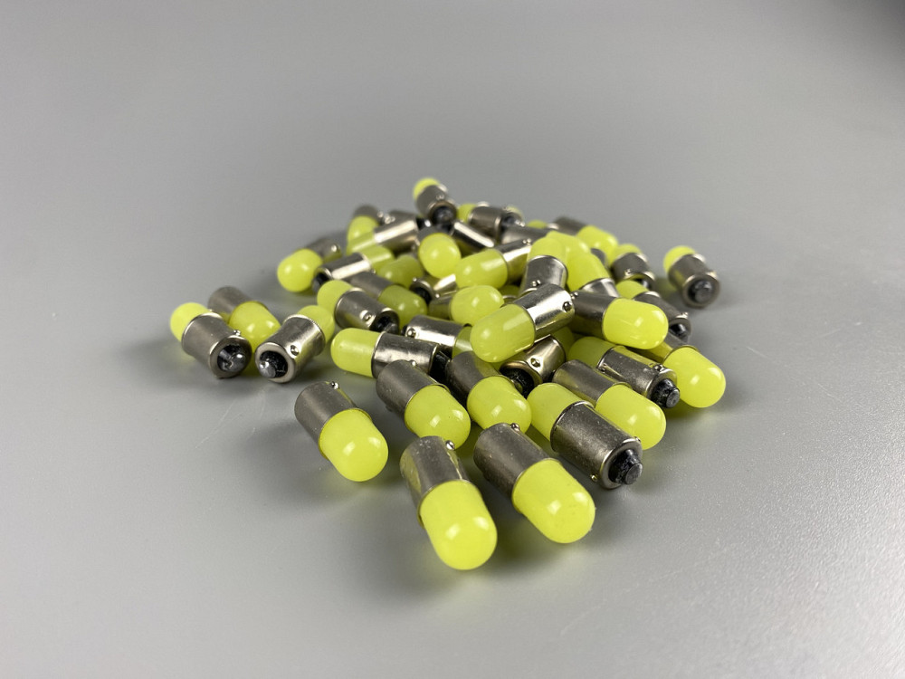 Лампа LED габаритних вогнів панелі приладів 12V цоколь BA9S, автомобільне освітлення Мукачево - фото 1