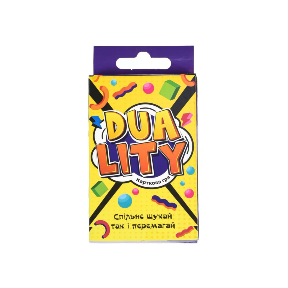 Карточная настольная игра «Duality» 30392 на украинском языке 35 карточек Винница - изображение 1
