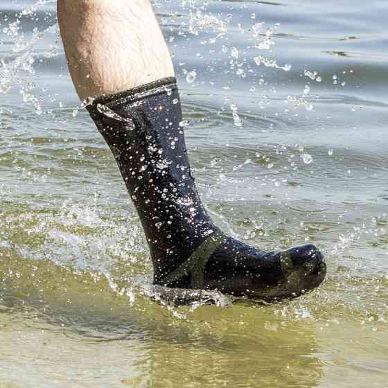 Шкарпетки водонепроникні Dexshell Trekking, р-р S, з зеленою смужкою Київ
