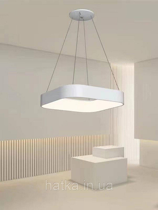 Люстра светодиодная подвесная Sirius GLD-23411 WT 64W Киев - изображение 1