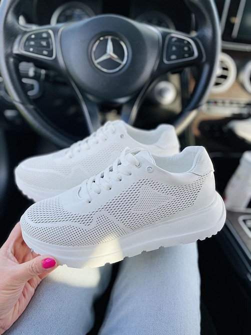 ALEX BENZ Кросівки жіночі ALEX BENZ P10228 ST білі (весна-літо, шкіра натуральна) (5038) Коломыя - изображение 5