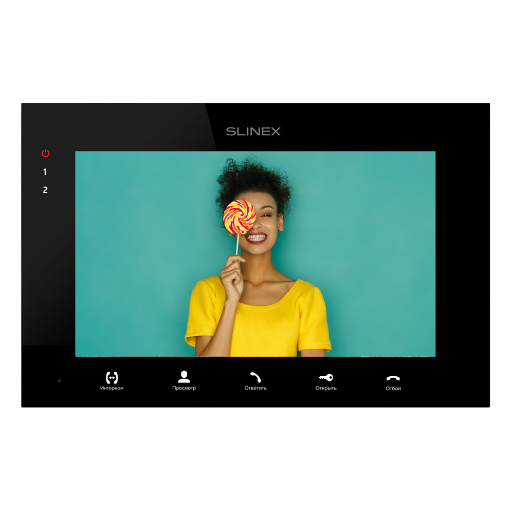 Відеодомофон Slinex SQ-07MTHD Black Київ - фото 2