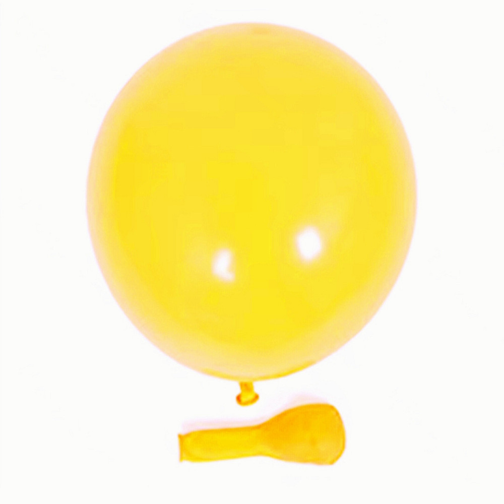Кульки латексні жовтий пастель 10" 25 см Київ - фото 1
