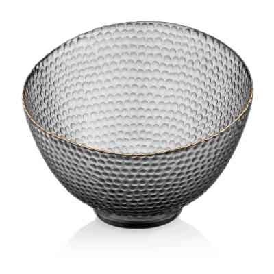 Салатник Ardesto Commelina 18см, скло, сірий (AR5018) Вінниця