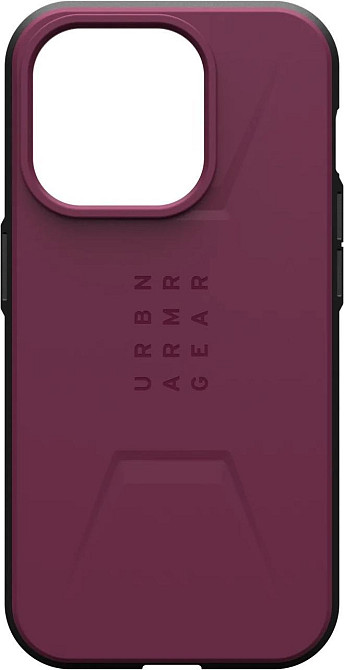 Чохол-накладка Urban Armor Gear Civilian Magsafe для Apple iPhone 15 Pro Max Bordeaux (114295119049) ( Бордовий ) Харків - фото 6