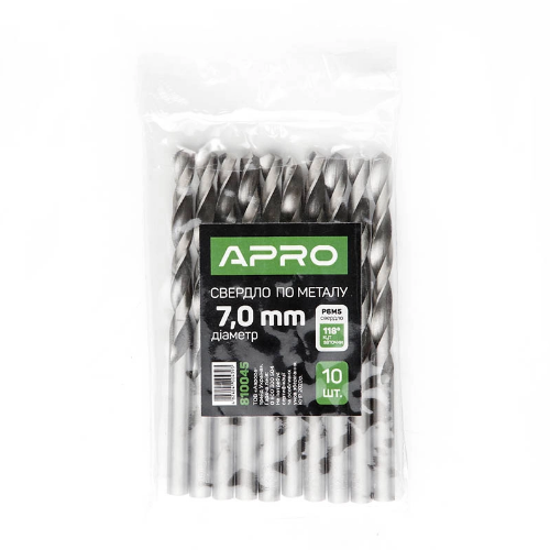 Свердло по металу d7мм P6M5 СИЛА Житомир - изображение 2