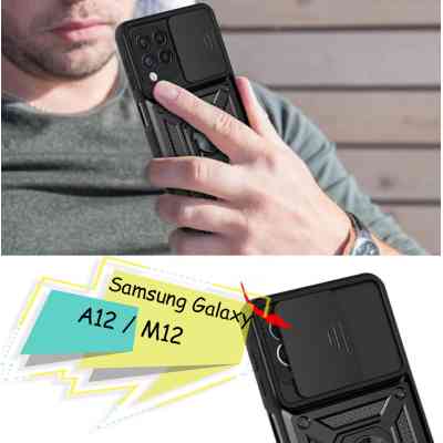Чехол для мобильного телефона BeCover Military Samsung Galaxy A12 SM-A125 / M12 SM-M125 Black (705640) Винница