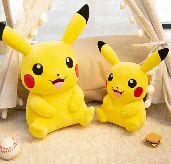Мягкая игрушка Пикачу 45 см Покемон Pikachu Плюшевый антистресс Подарок ребенку Киев