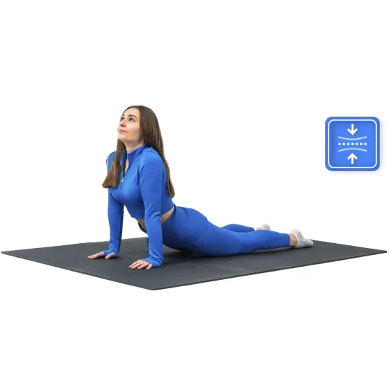 Килимок-пазл THUNDER PZ-01 60 х 60 чорний Київ