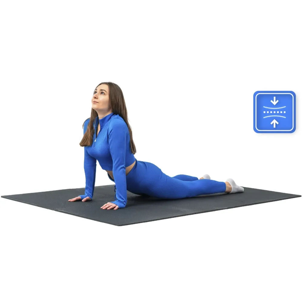 Килимок-пазл THUNDER PZ-01 60 х 60 чорний Київ - фото 2