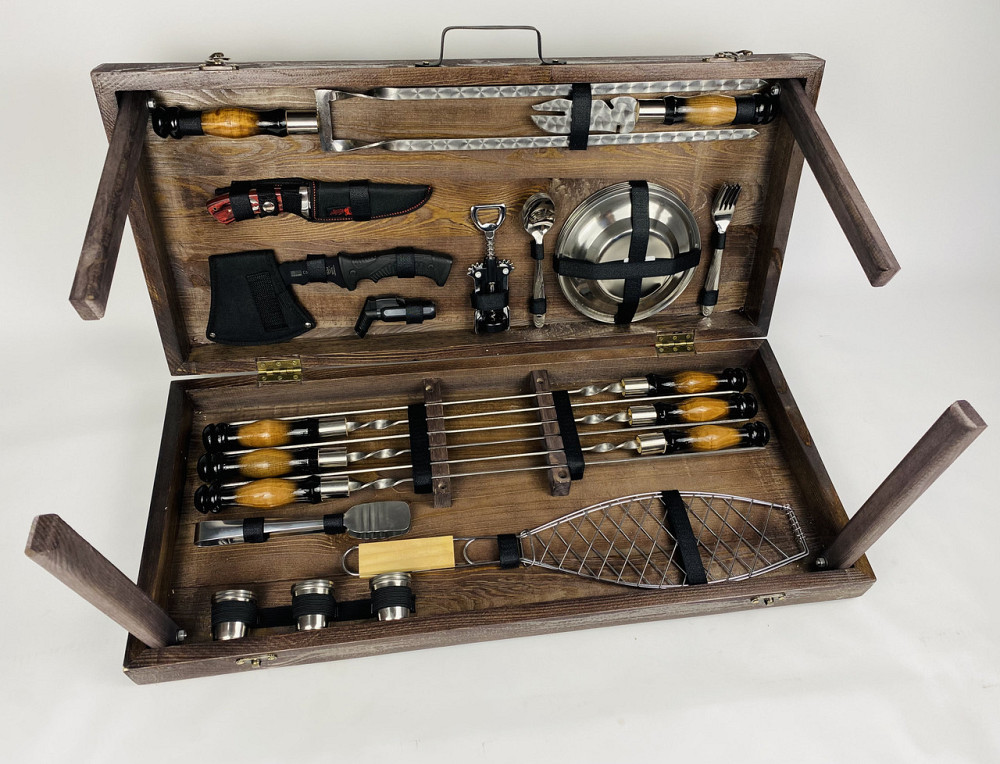 Подарочные наборы шампуров Grill Master. Оригинальный подарок мужчине, папе, куму, другу Тернополь - изображение 7