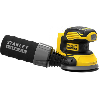 Шлифовальная машина Stanley эксцентриковая безщеточная FatMax, Li-Ion, 125 мм, 12000 об/мин, 1,02 кг (без АКБ и ЗУ) (SFMCW220B) Винница - изображение 1