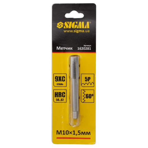Мітчик M10*1,5мм SIGMA Житомир - изображение 2