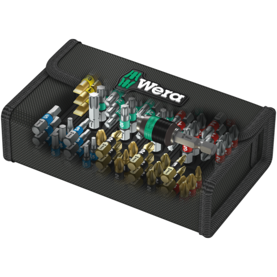 Набір біт РН,PZ,SL,HEX,Torx 61ед. Wera Bit-Safe BiTorsion 05057441001 Одеса