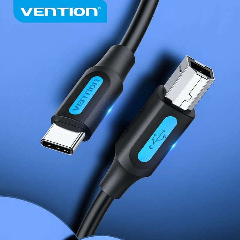 Кабель USB 2.0 Type-C M - USB BM, 2.0 м 2.4А Printer cable Vention Вінниця - фото 5