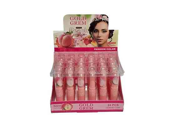 Гігієнічна помада 5г 3385 Peach 1шт ТМ GOLD GREM Київ