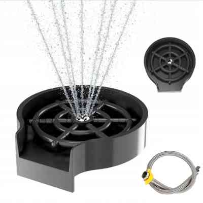 Мойка кухонная Adamant Horizon сірий + змішувач + дозатор (1824296901504) Винница