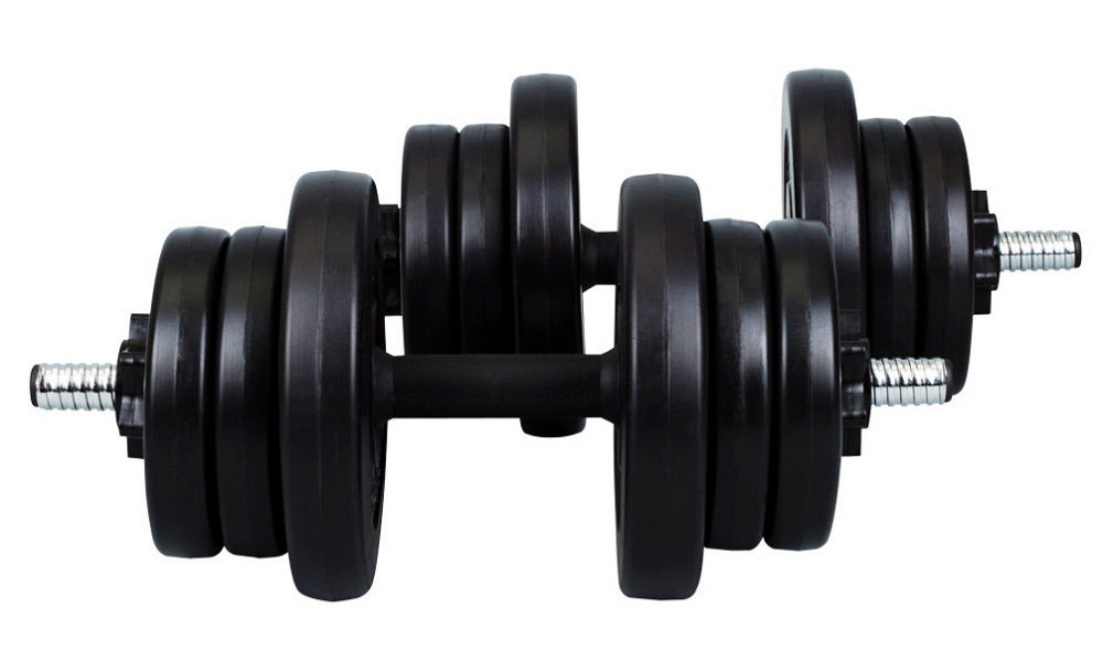 Гантелі 2 по 10,5 кг розбірні складальні для дому домашні Київ - фото 3