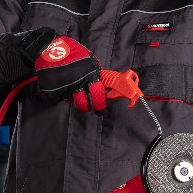 Пистолет продувочный, пластиковый, насадка: 100 мм INTERTOOL PT-0805 Киев - изображение 7