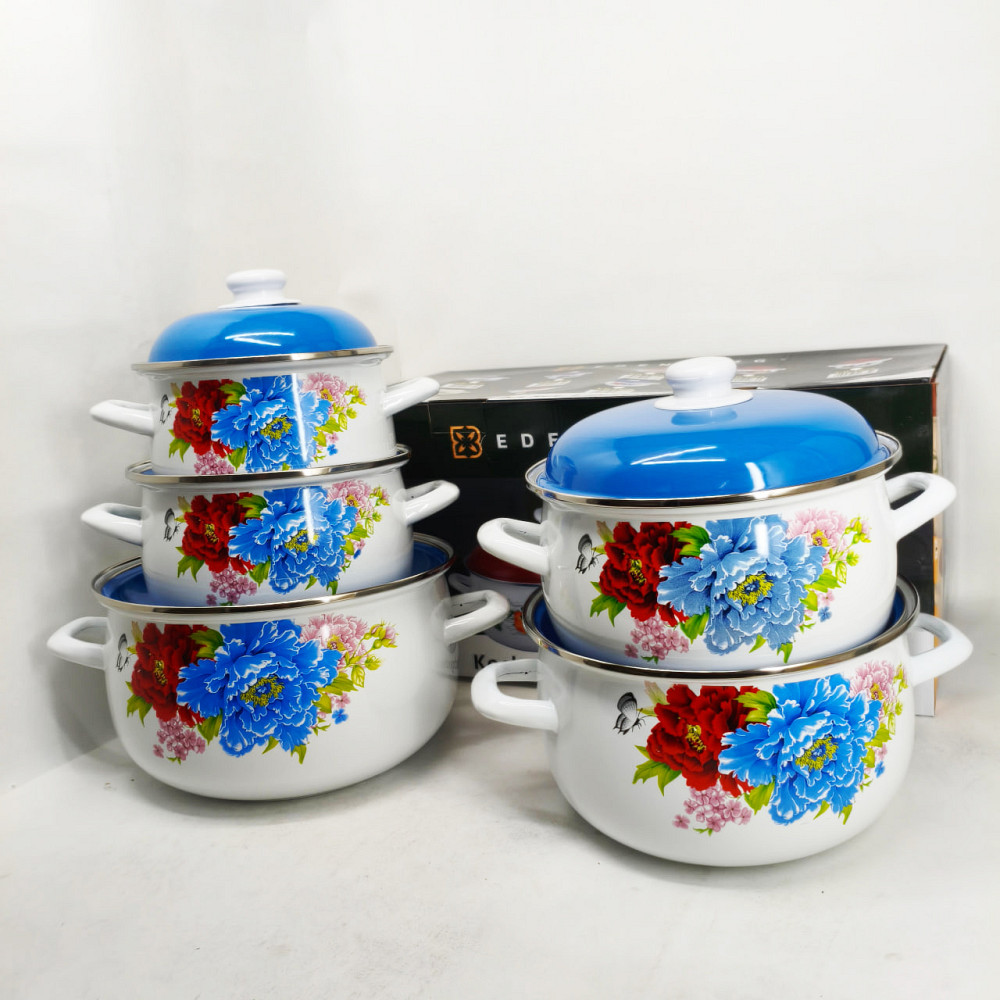 Набор посуды кастрюли, Набор кастрюль с инновационным антипригарным покрытием посуды для дома LB-33 Львов - изображение 3