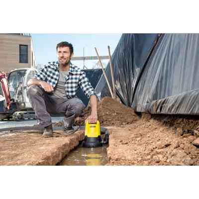 Шланг дренажний Karcher тканевий еластичний з хомутом з нержавіючої сталі, 10м (2.997-100.0) Вінниця