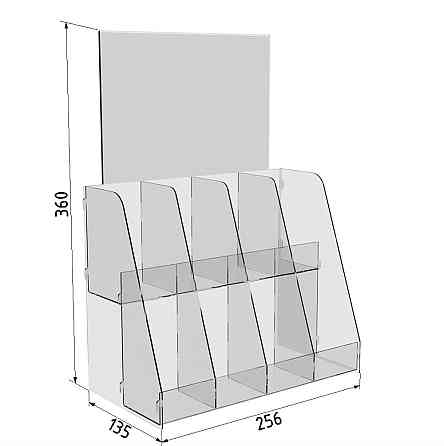 Товарная горка EKOSTAR для чая с карманом Киев