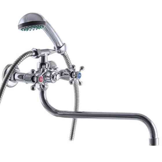 Змішувач для ванни MASTER 143 ECO, ручки крест Харків