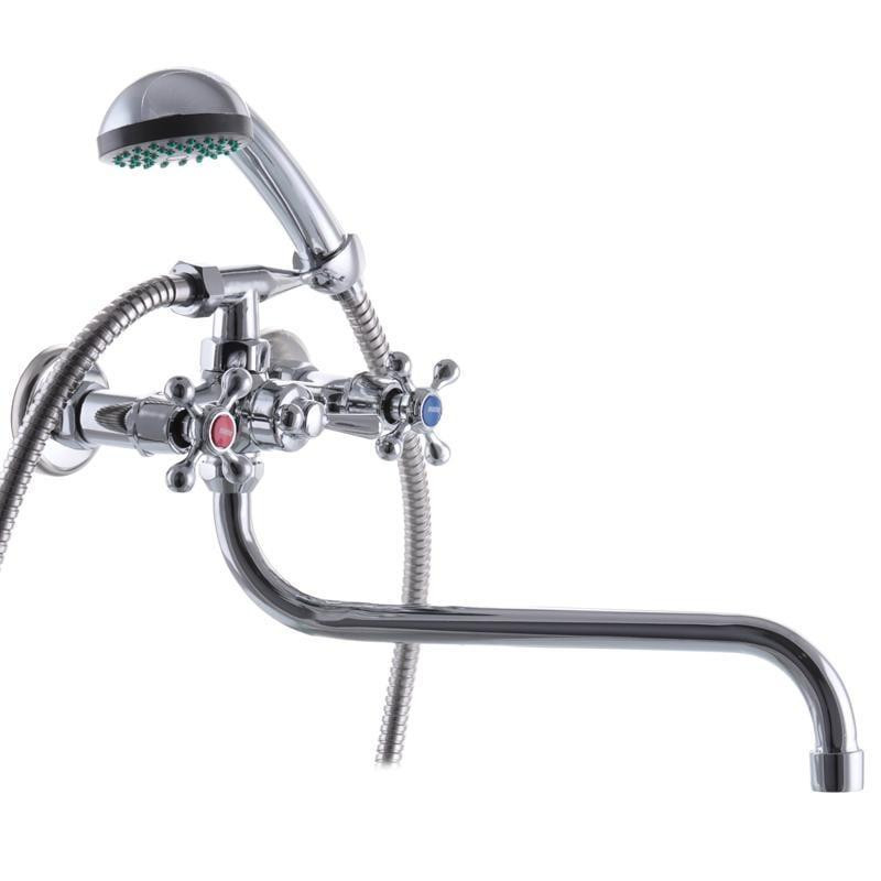 Змішувач для ванни MASTER 143 ECO, ручки крест Харків - фото 1