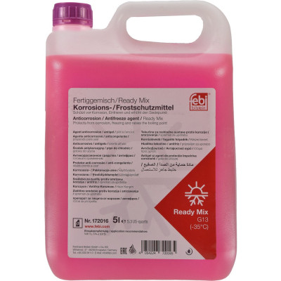 Антифриз Febi G13 5л фіолетовий -35C (172016FE) Вінниця - фото 1