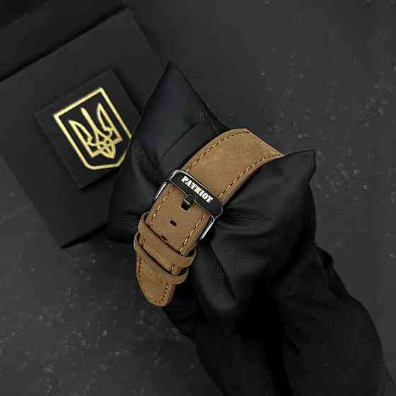 Patriot 017BKBR Тризуб золото Black-Brown SBR Київ