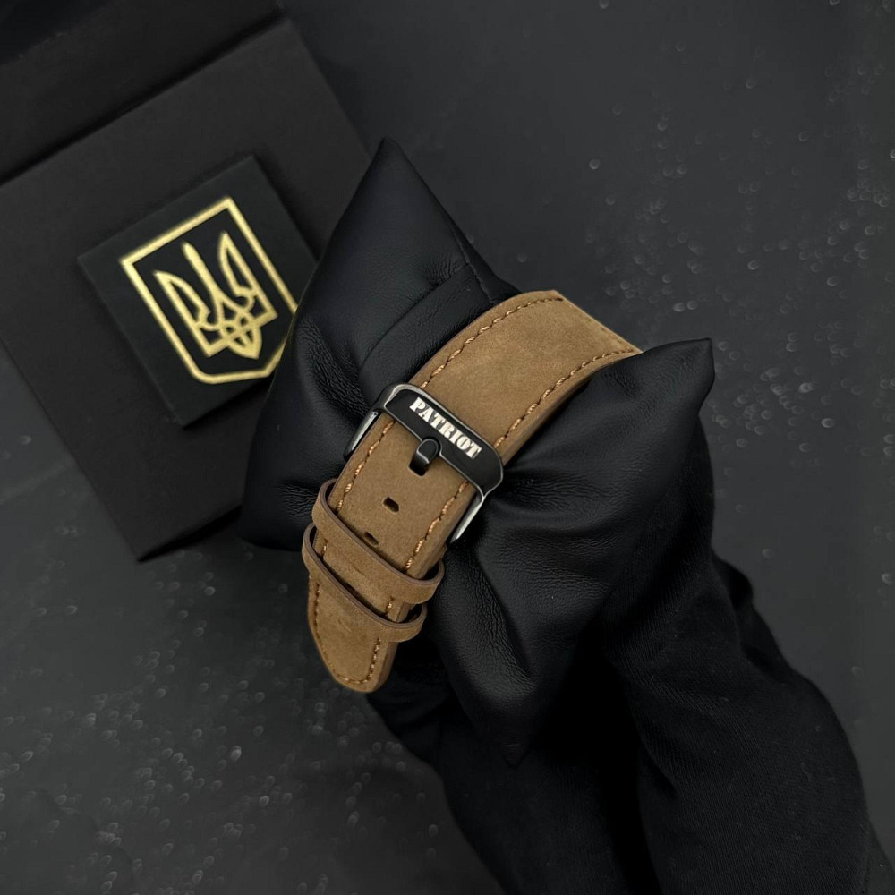 Patriot 017BKBR Тризуб золото Black-Brown SBR Киев - изображение 4
